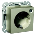 Schneider Electric - Exxact enkel stikk med elektronisk timer metall