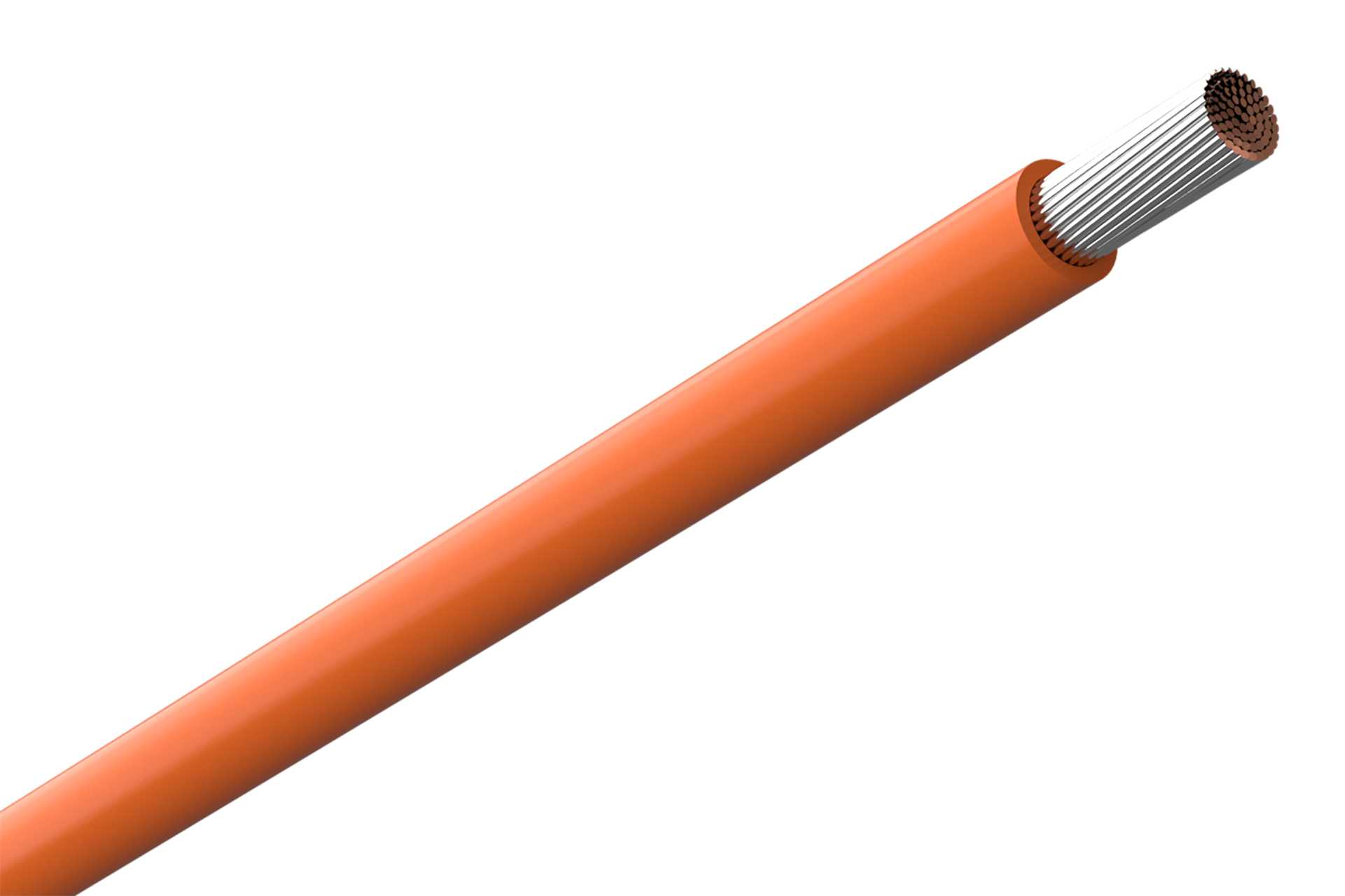 Amokabel - TEXILine TW 0,75mm² Oransje 200m bobbin