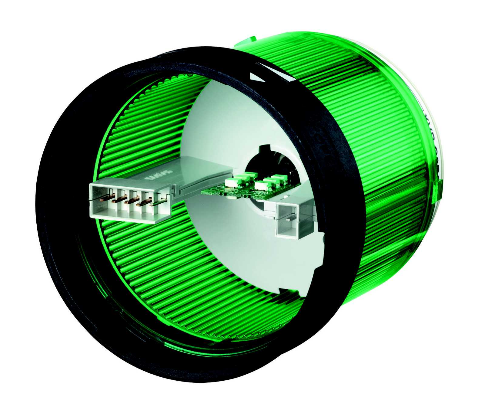 Schneider Electric - Lysmod fast m/LED 24V grønn