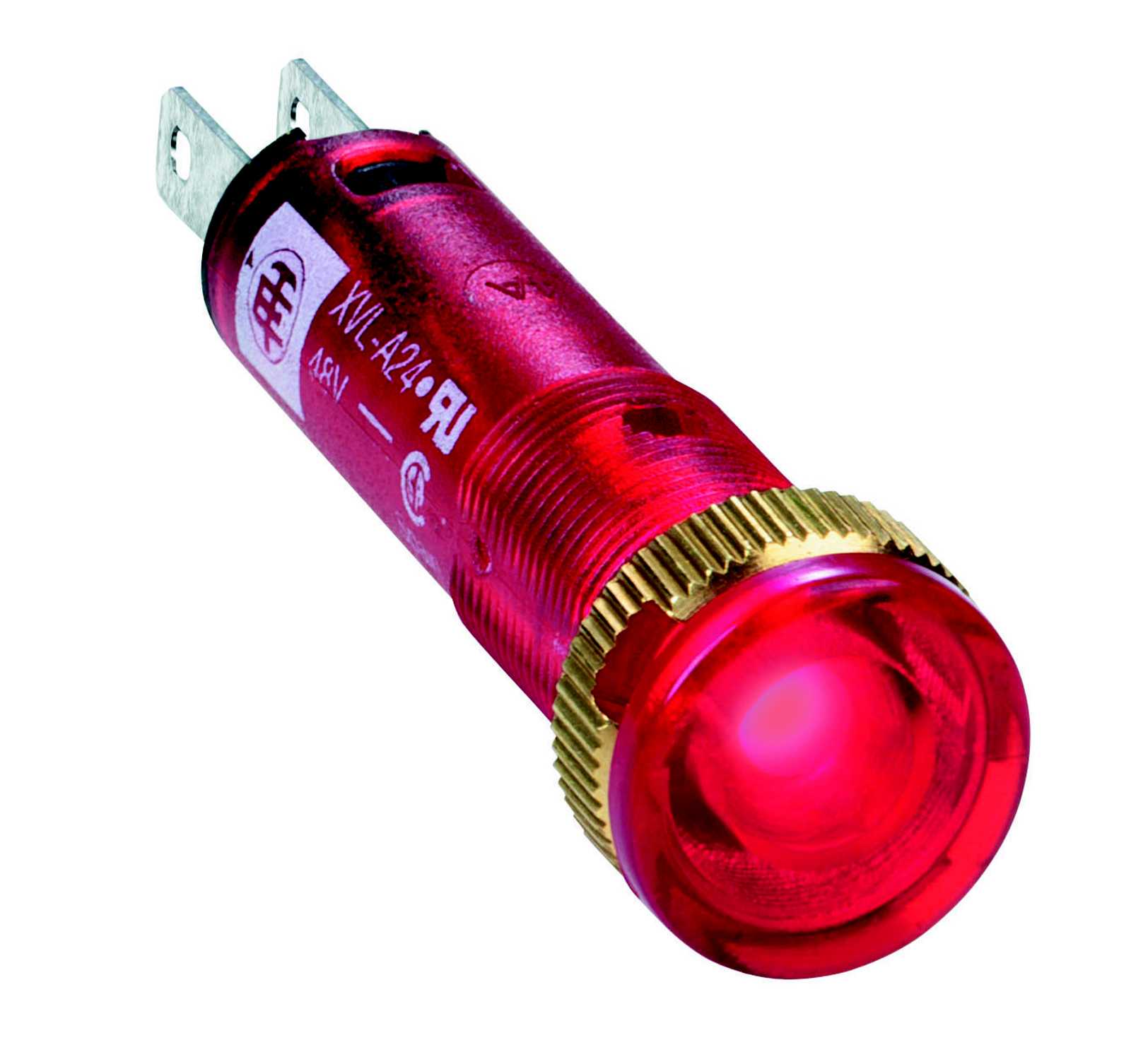Telemecanique - XVLA224 Diodelampe 8mm 12v rød