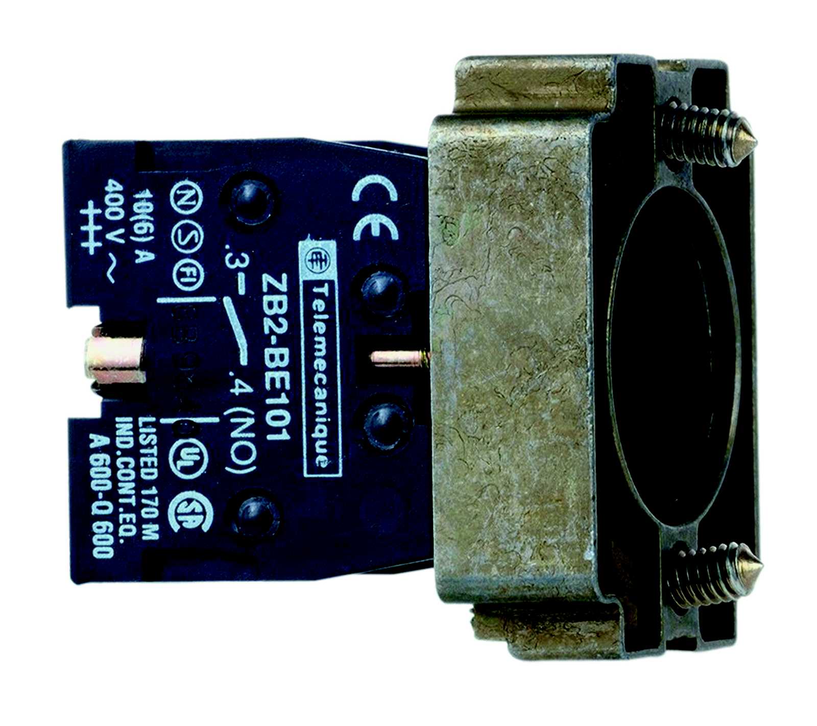 Telemecanique - ZB2BZ103 Festebrakett m/kontelem. 2no