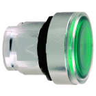 Schneider Electric - ZB4BH0383 Lystrykknapp Try/try grønn LED