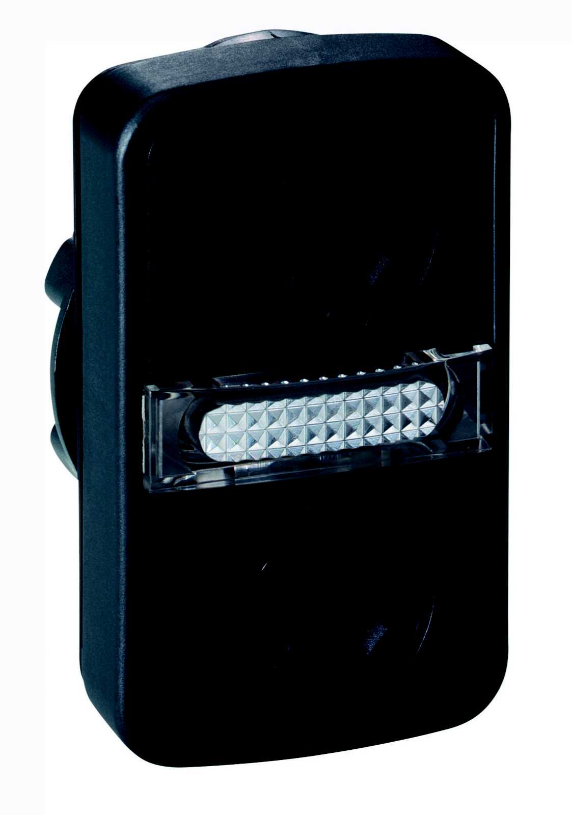 Schneider Electric - Dobbel trykknapphode i metall for LED med en grønn og rød trykflate