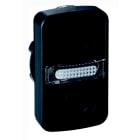 Schneider Electric - Dobbel trykknapphode i metall for LED med en grønn og rød trykflate