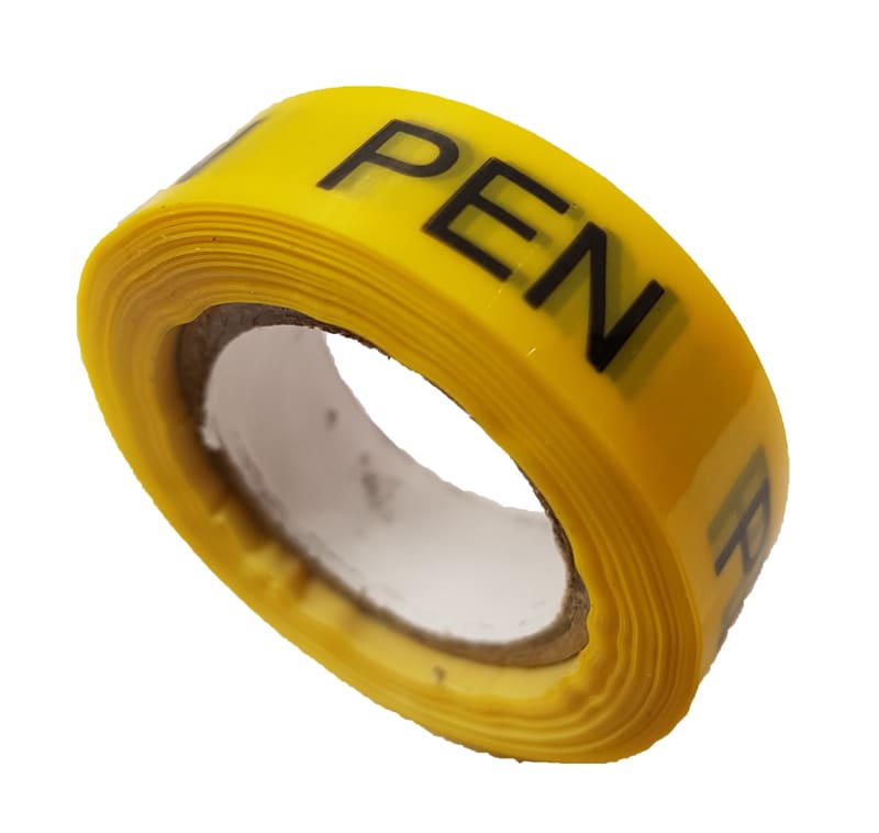 NITTO - TAPE 10MX12MM GUL/SORT