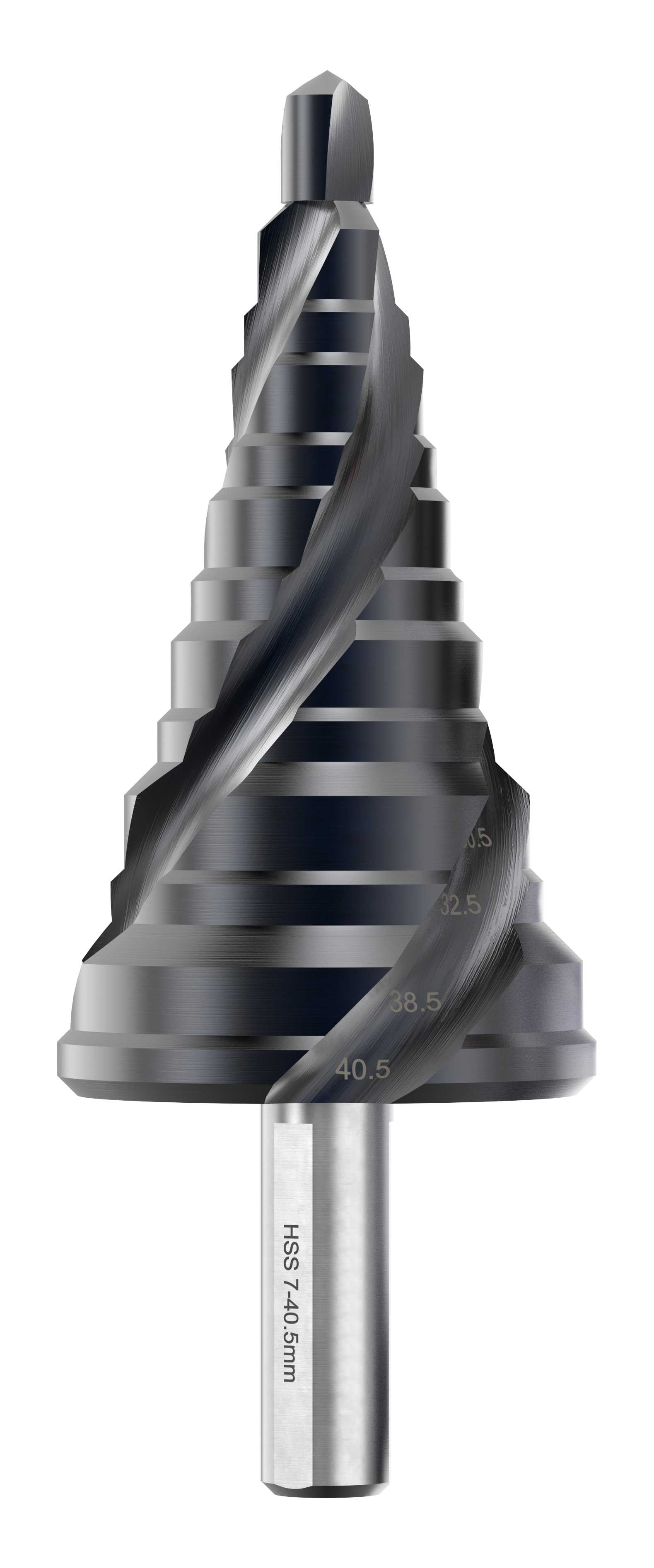 VIX - Stegbor 7-40,5mm Spiral TiAIN Vix Tools