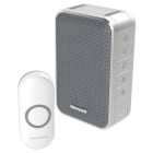 Honeywell Home - Trådløs ringeklokke kit 150 m DC313NG 6 toner 84dB sølv 
