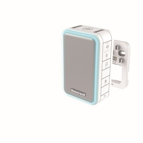 Honeywell Home - Fast dørklokke med halogenlys og søvntilstand – Hvid
