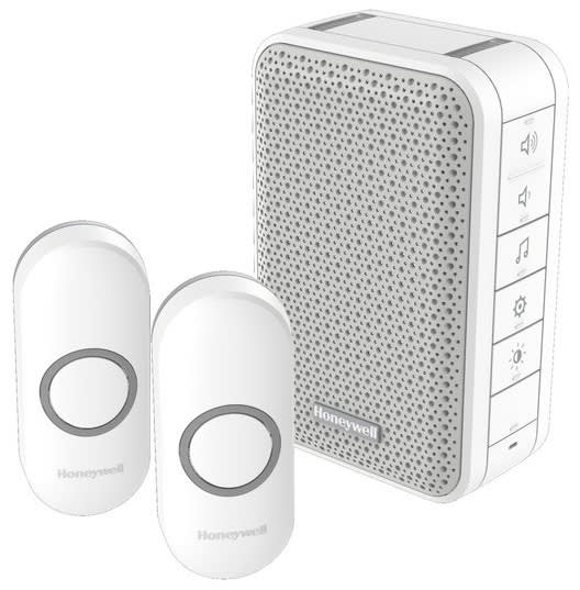 Honeywell Home - Trådløs, bærbar dørklokke med lydstyrkestyring