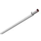 Amokabel - TEXILINE TW 0,75MM2 HVIT TYNNVEGGET125GR C,0,3/0,5kV HF