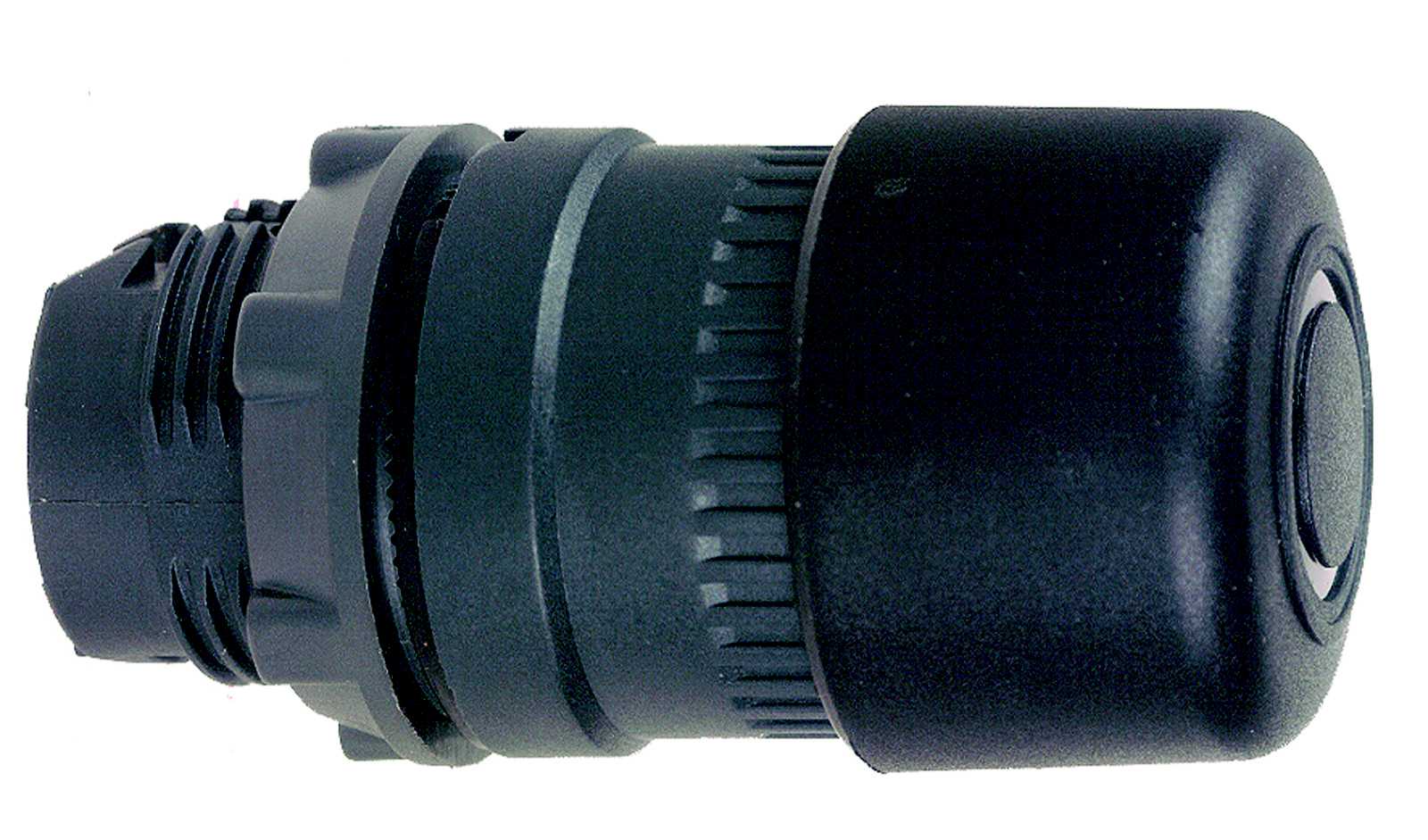 Schneider Electric - ZB5AT24 Sopphode trykk/trek sort Ø30mm