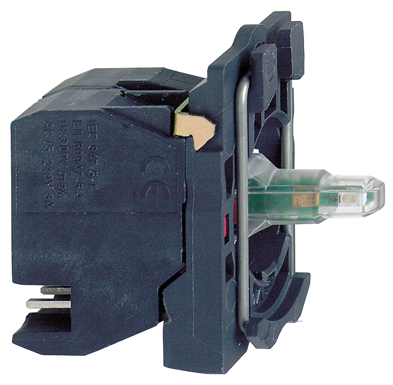 Schneider Electric - ZB5AW0M114 Lystrykkropp hvit 230V 1no