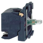 Schneider Electric - ZB5AW0M114 Lystrykkropp hvit 230V 1no