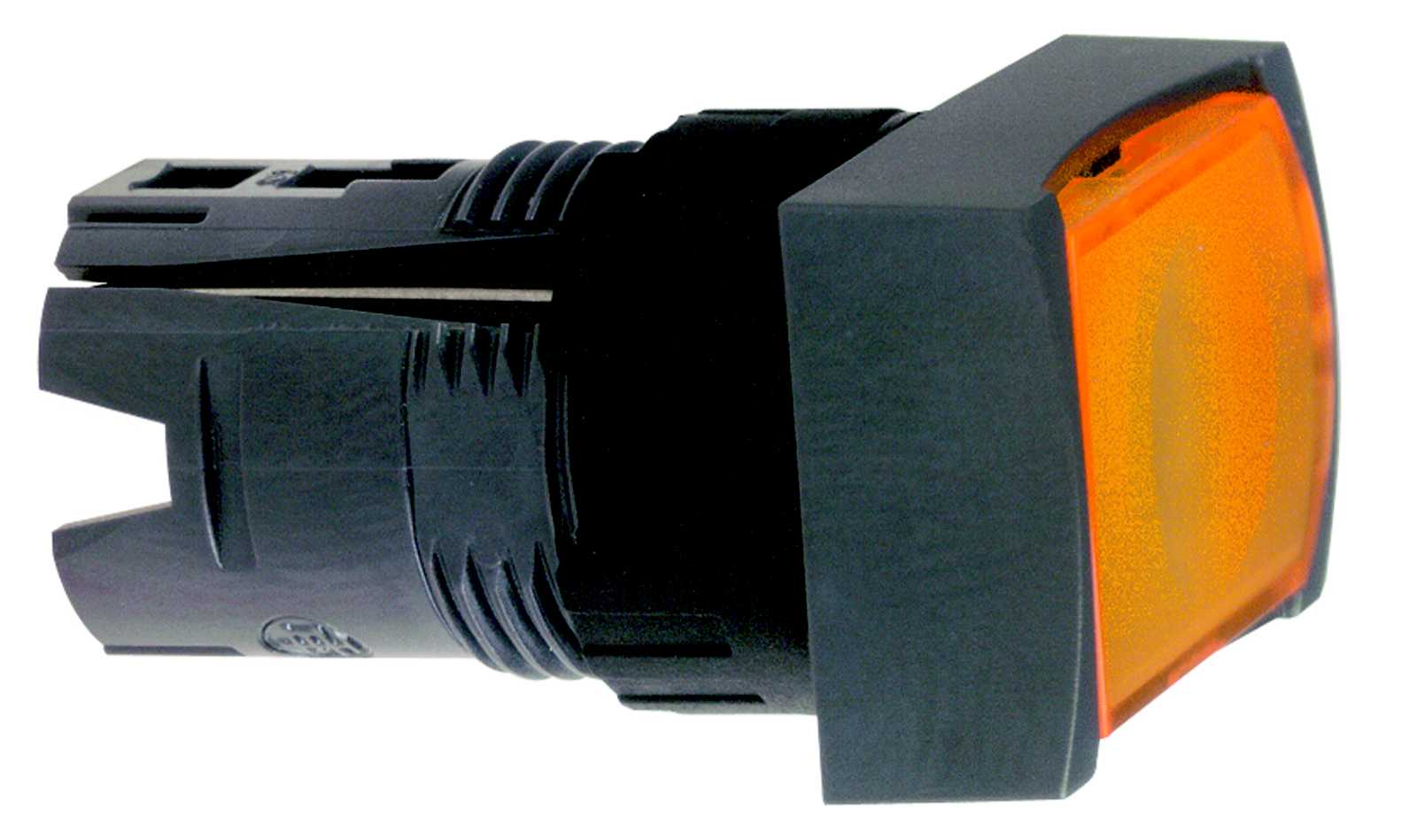 Schneider Electric - ZB6DW8 Lystrykknapphode  plan  orange