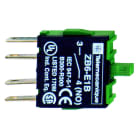 Schneider Electric - ZB6E1B Kontaktblokk faston sølv 1no