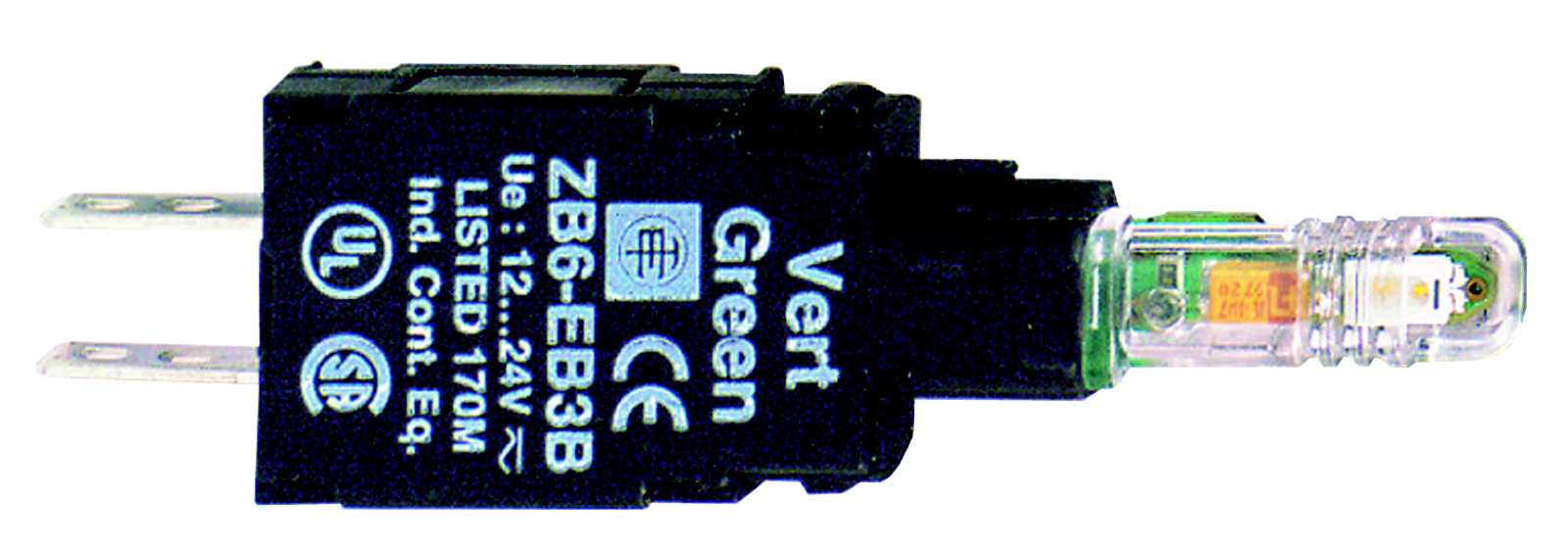 Schneider Electric - ZB6EB4B Diodeelement med rød diode