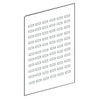 Schneider Electric - ZB6YD013 A4 ark med tomme merkelapper