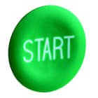 Schneider Electric - ZBA333 Trykknappkalott start