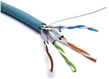 Excel - TP-Kabel U/FTP CAT6A  1x4P LSZH 500m 100-191