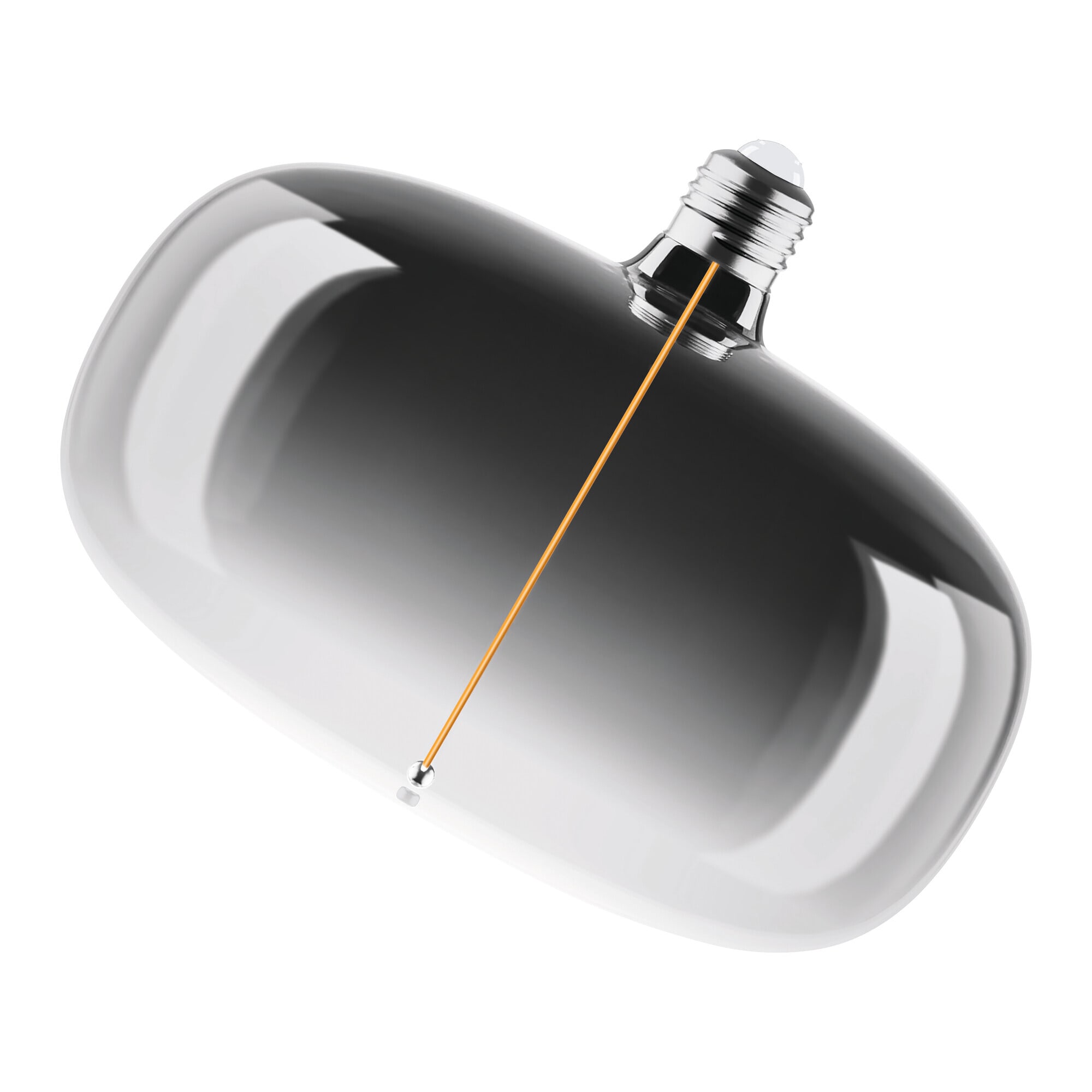 Ledvance - LED 1906 MAGNET SMOKE ELIPSE 4W  818 E27 DIM 60LM