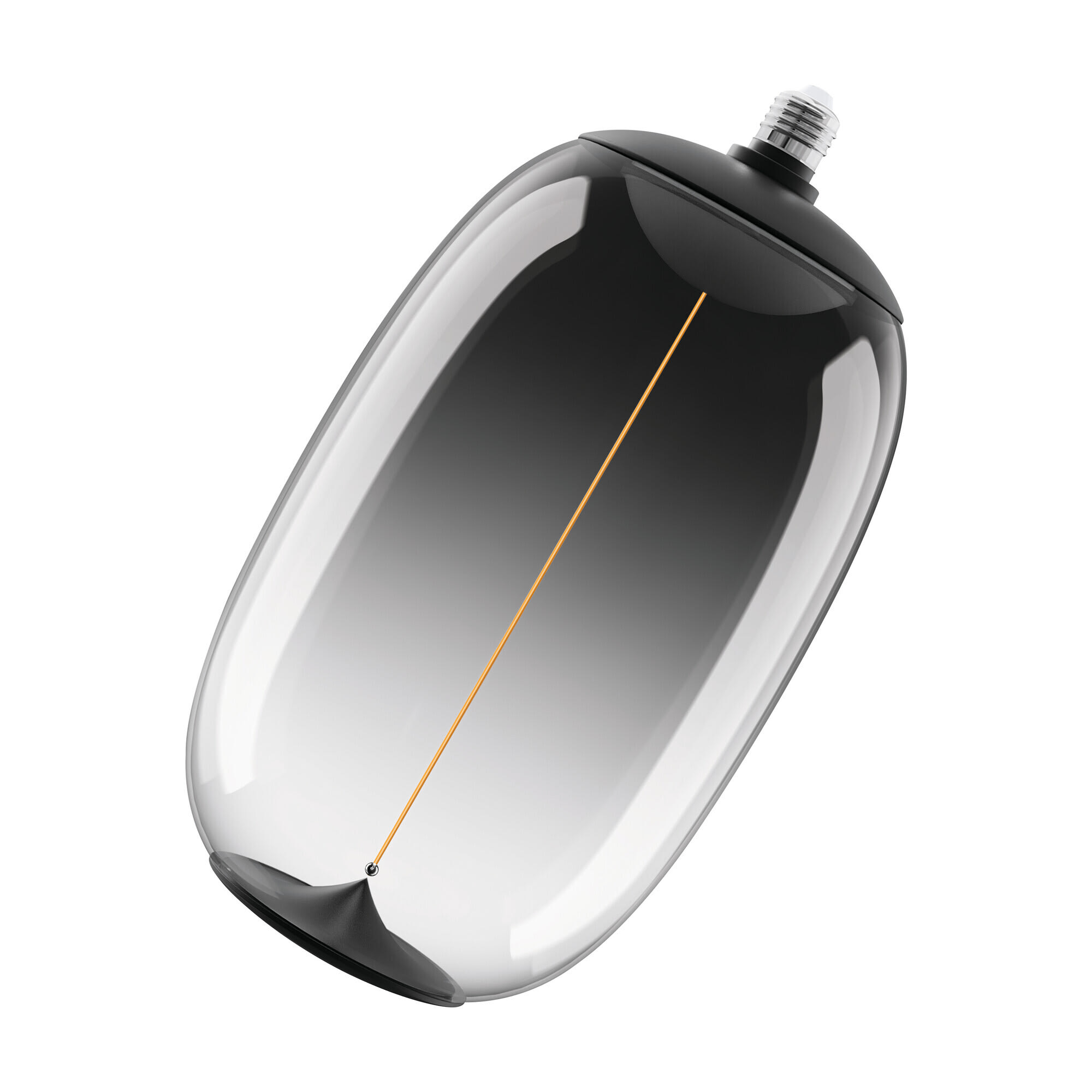 Ledvance - LED 1906 MAGNET BIG SMOKE 12W ELIPSE/OVAL 818 E27 DIM 300LM