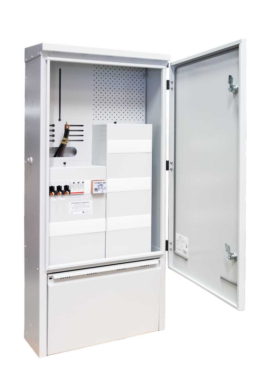 Stansefabrikken Products - UTS Komplett 400V TN 63A Grå