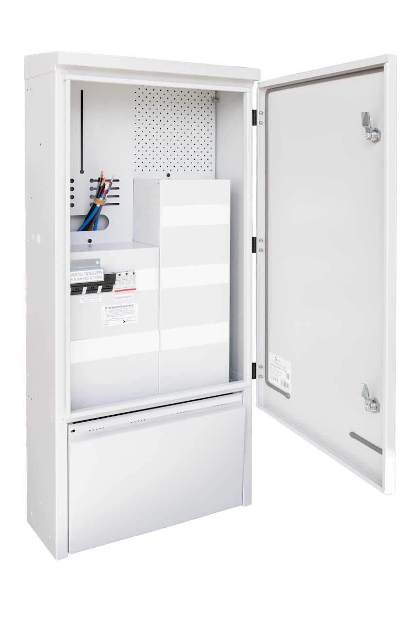 Stansefabrikken Products - UTS Komplett 400V TN 80A Grå