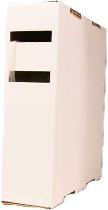 Melbye - Krympeslange klar 3/1 mm 10m spoleboks tynnvegget u/lim