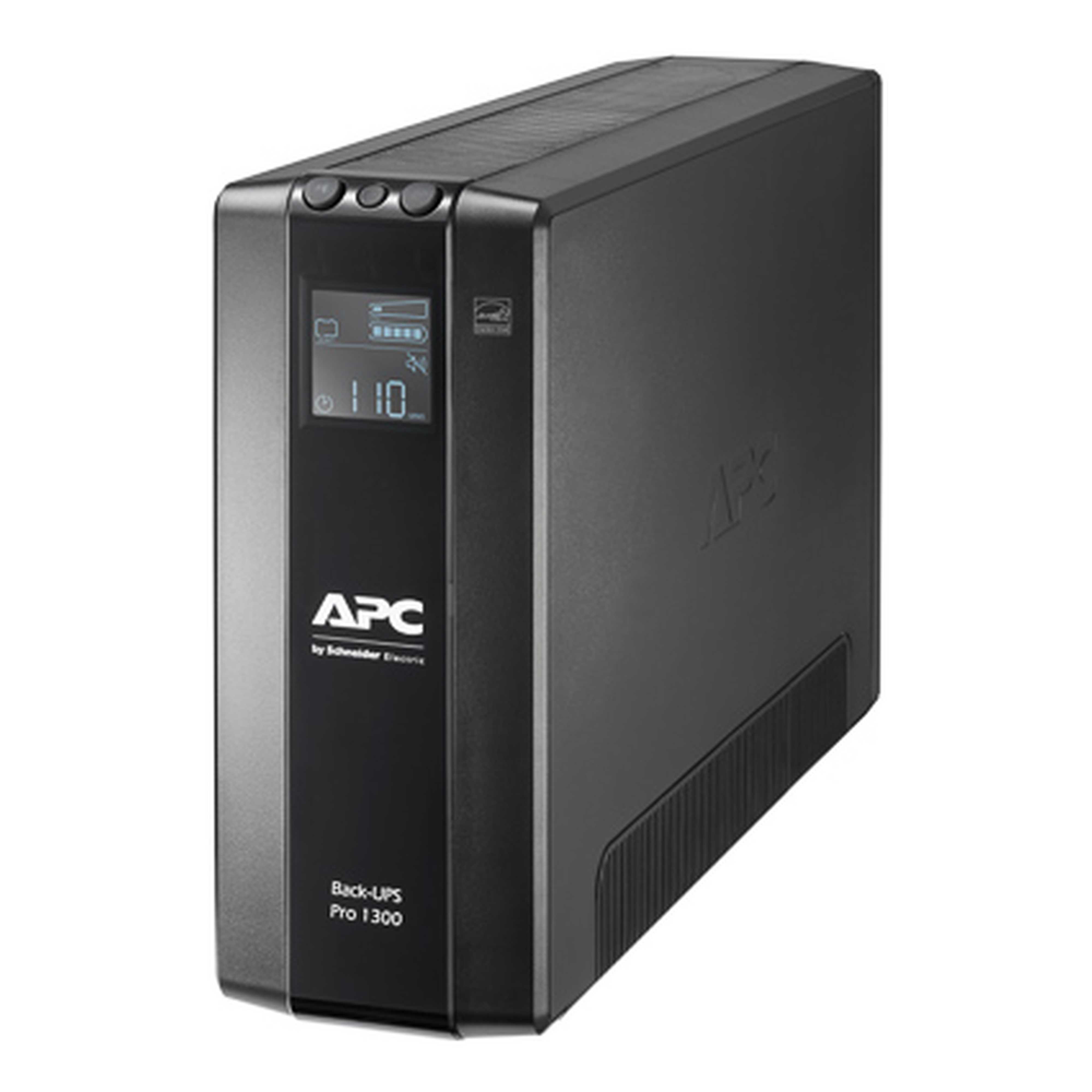 Schneider Electric - APC Back-UPS Pro, 1300VA/780W, Tower, 230V, 8x IEC C13 utganger, AVR