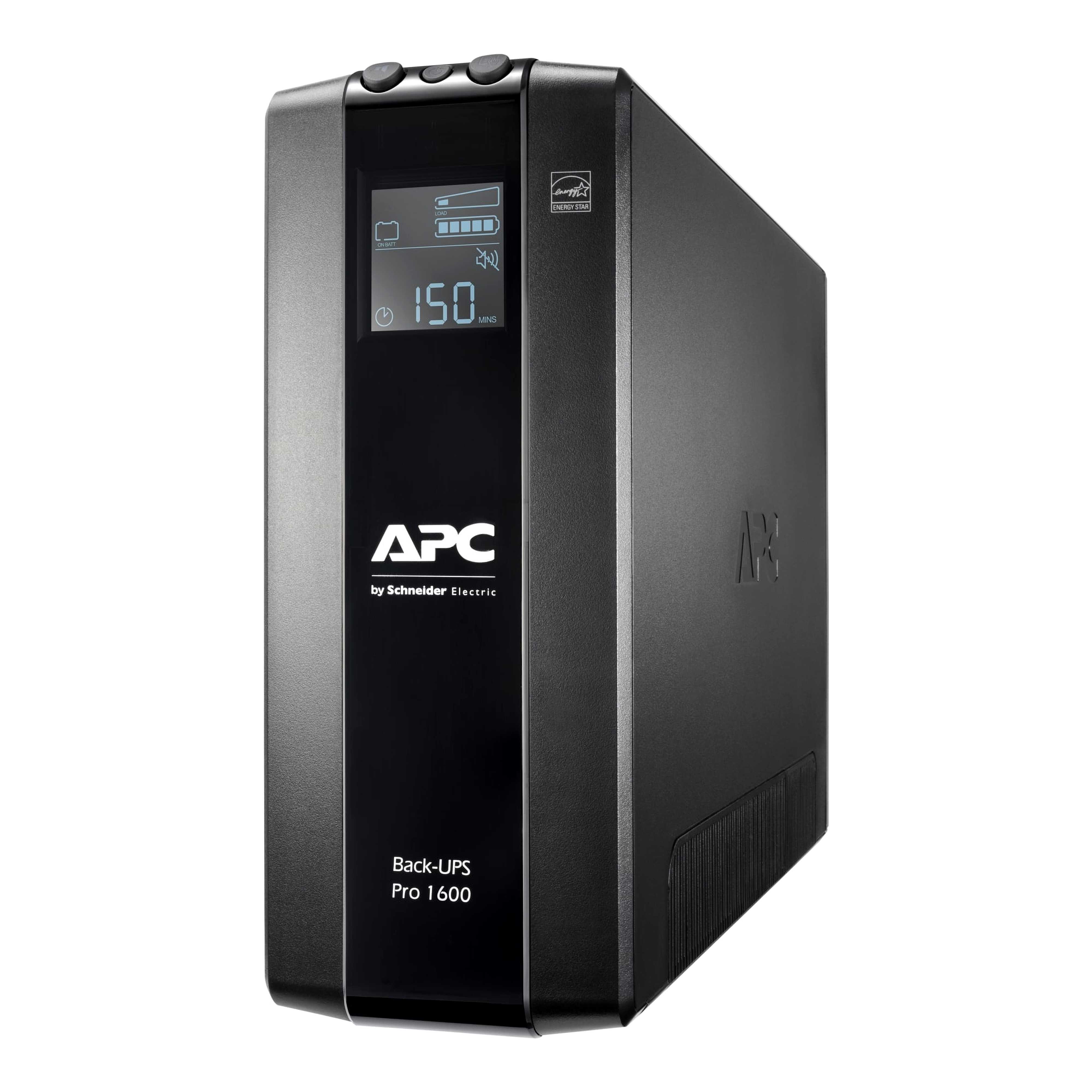 Schneider Electric - APC Back-UPS Pro, 1600VA/960W, Tower, 230V, 8x IEC C13 utganger, AVR