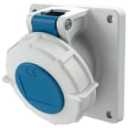 Mennekes - Panel mounted recept., 16A3p6