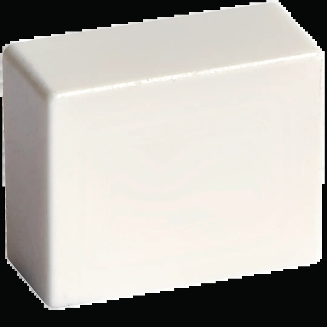 Hager - LF1001069016 Endelokk for LF 10x10 Hvit 10 stk