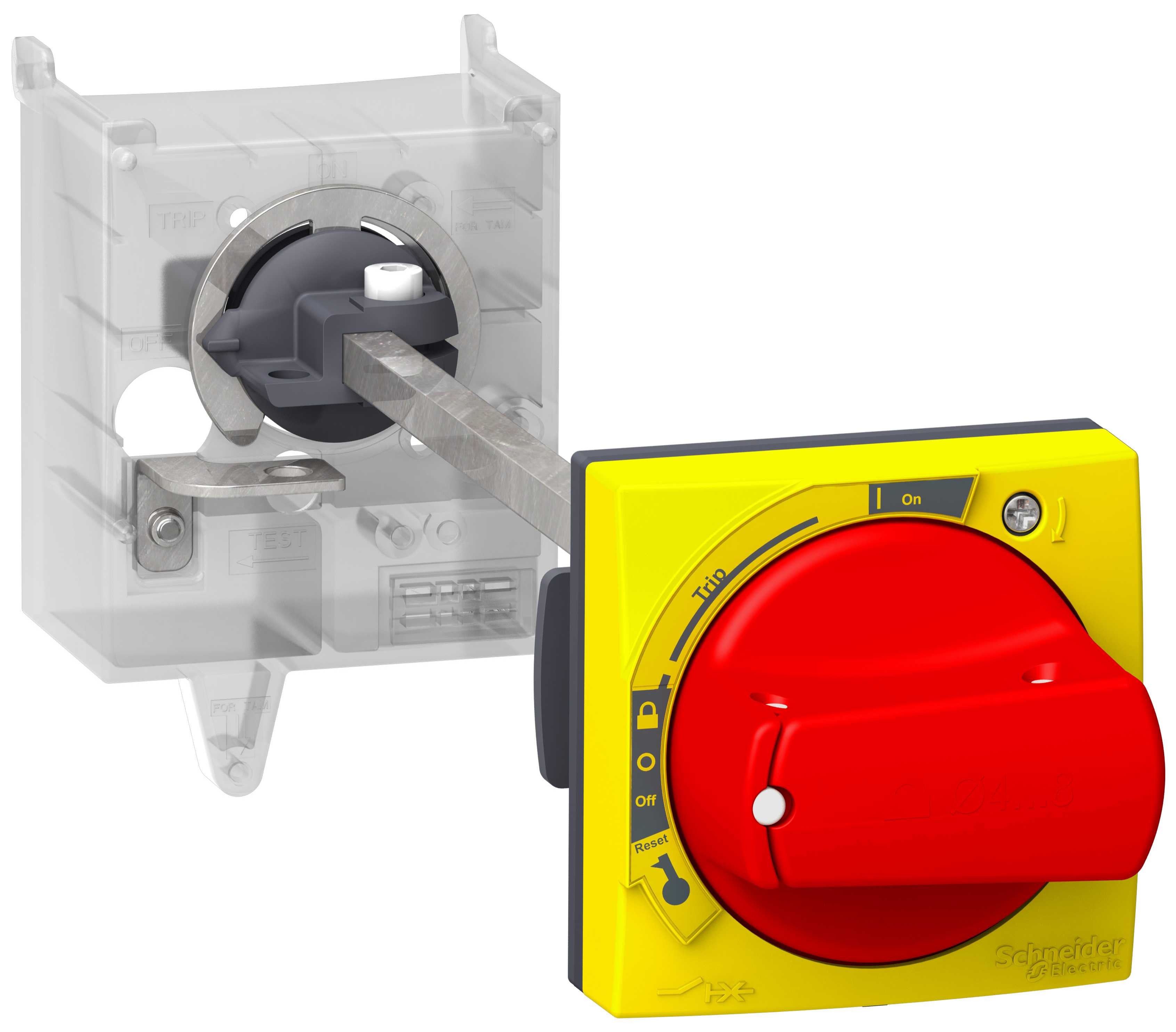 Telemecanique - TeSys GV3 - Vender kit - IP54 - rød - for GV3L & GV3P