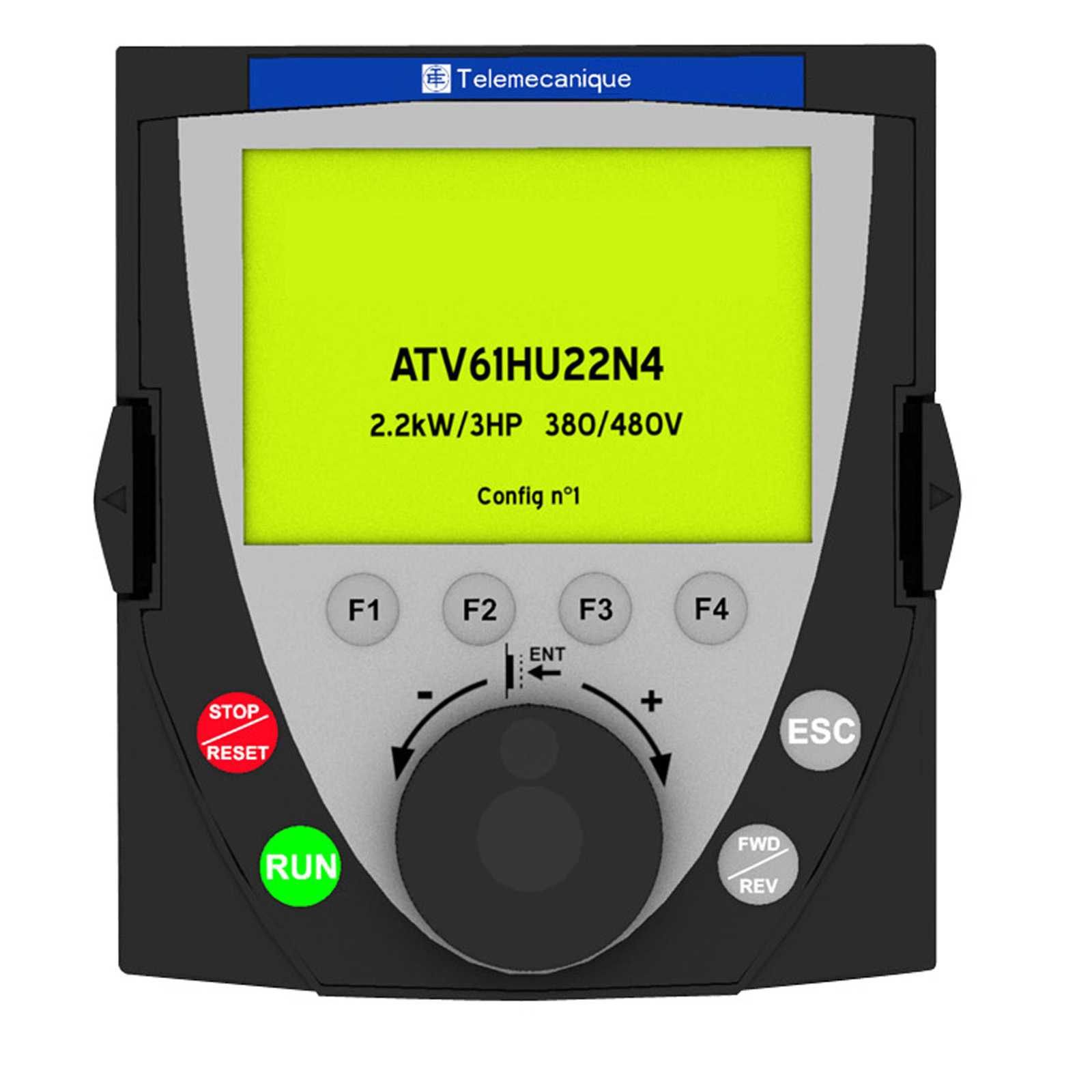 Schneider Electric - ATV61HU22N4 ATV61 400V 2.2kW mEMC IP20
