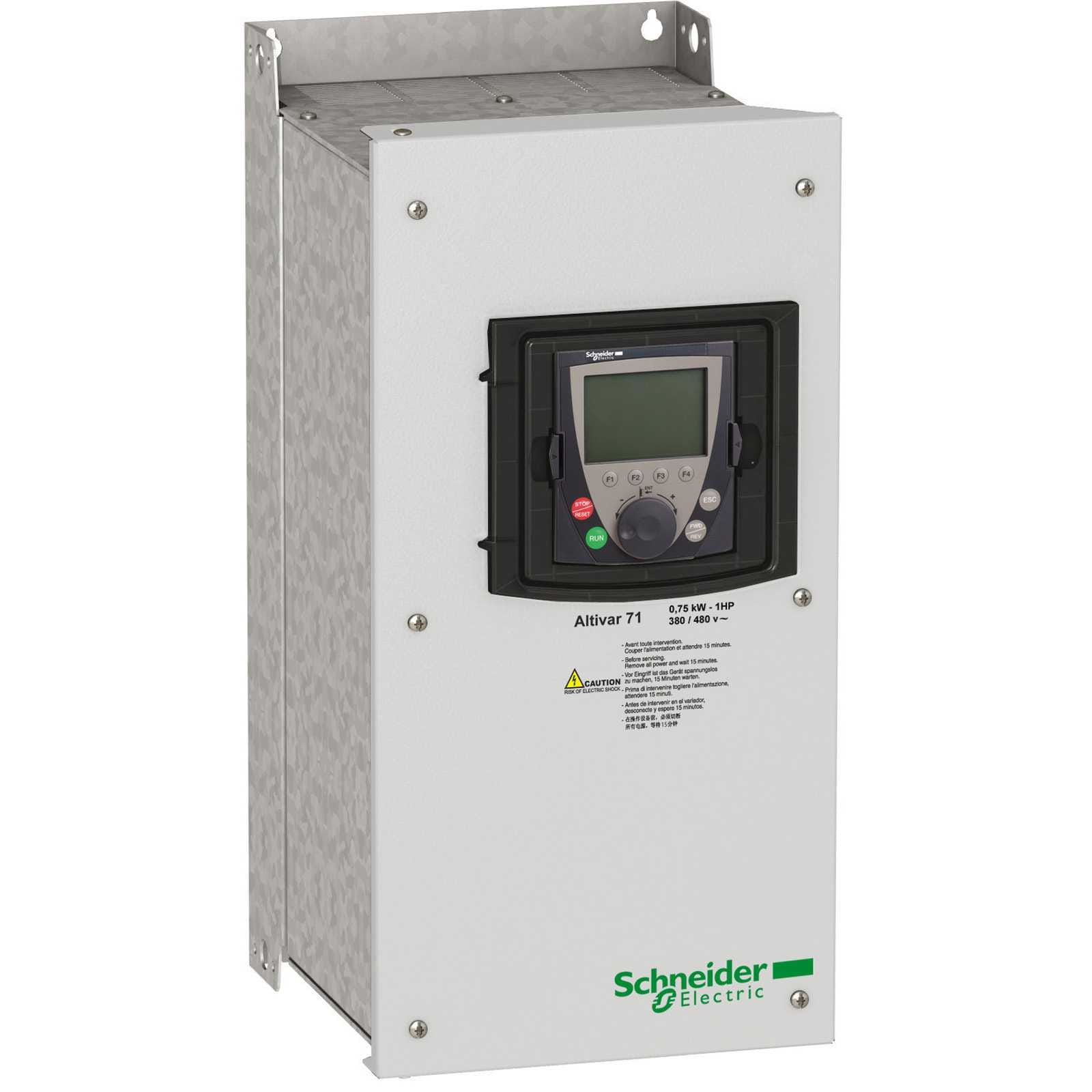 Schneider Electric - ATV71WU15N4 ATV71 400V 1.5kW mEMC IP54