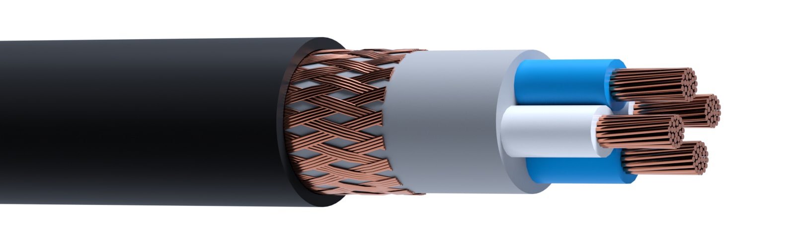 Draka - TEMAR THFX-C 4x2x0,75 250V