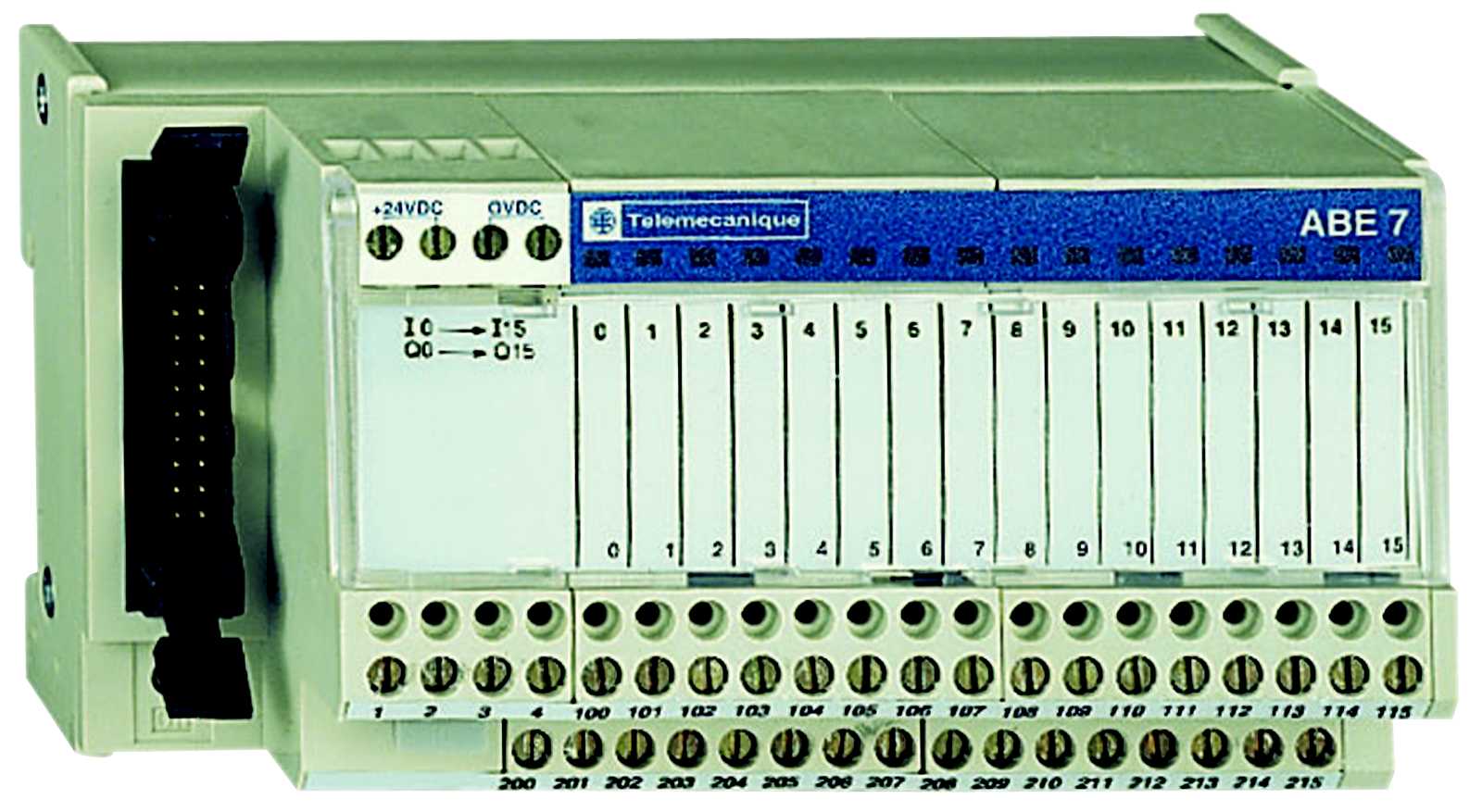 Schneider Electric - ABE7H12R20 12 I/O,2 term