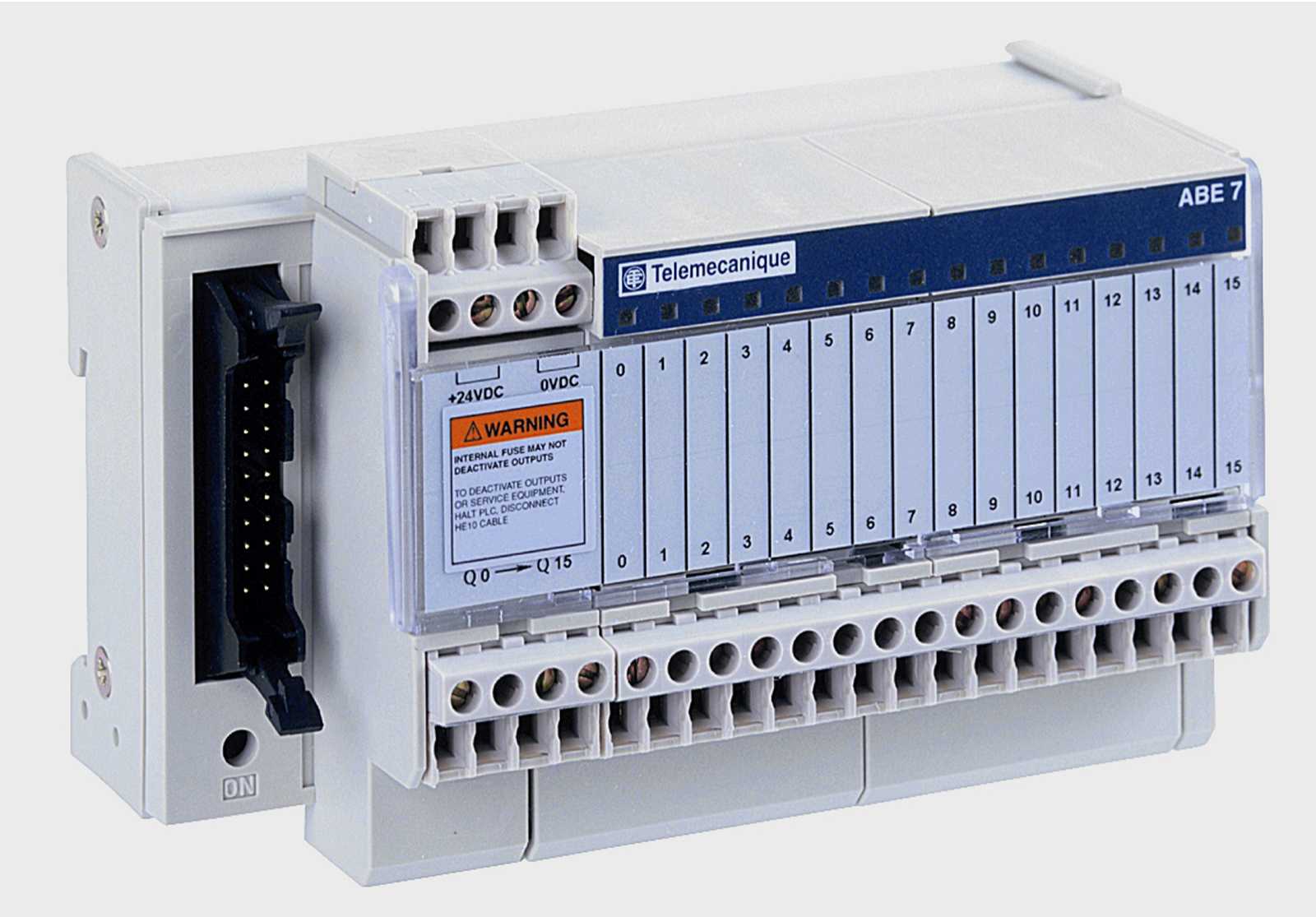 Schneider Electric - ABE7R16S212 16 O rele, 8 pr.gr, 1 N/O