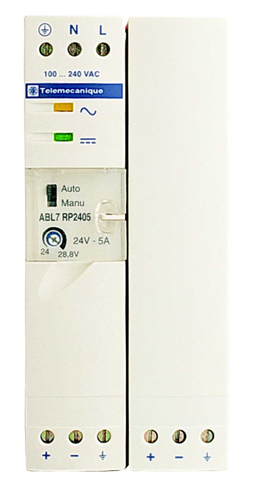 Schneider Electric - ABL7RP1205 Strømforsyning 12VDC 5A 1Fas