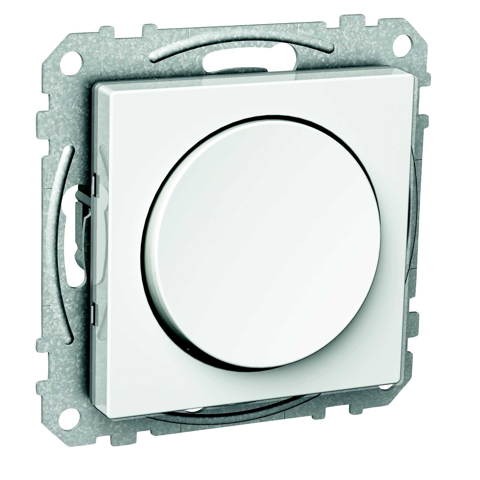 Schneider Electric - Exxact bryter rund 7 mellomvender hurtigklemme hvit