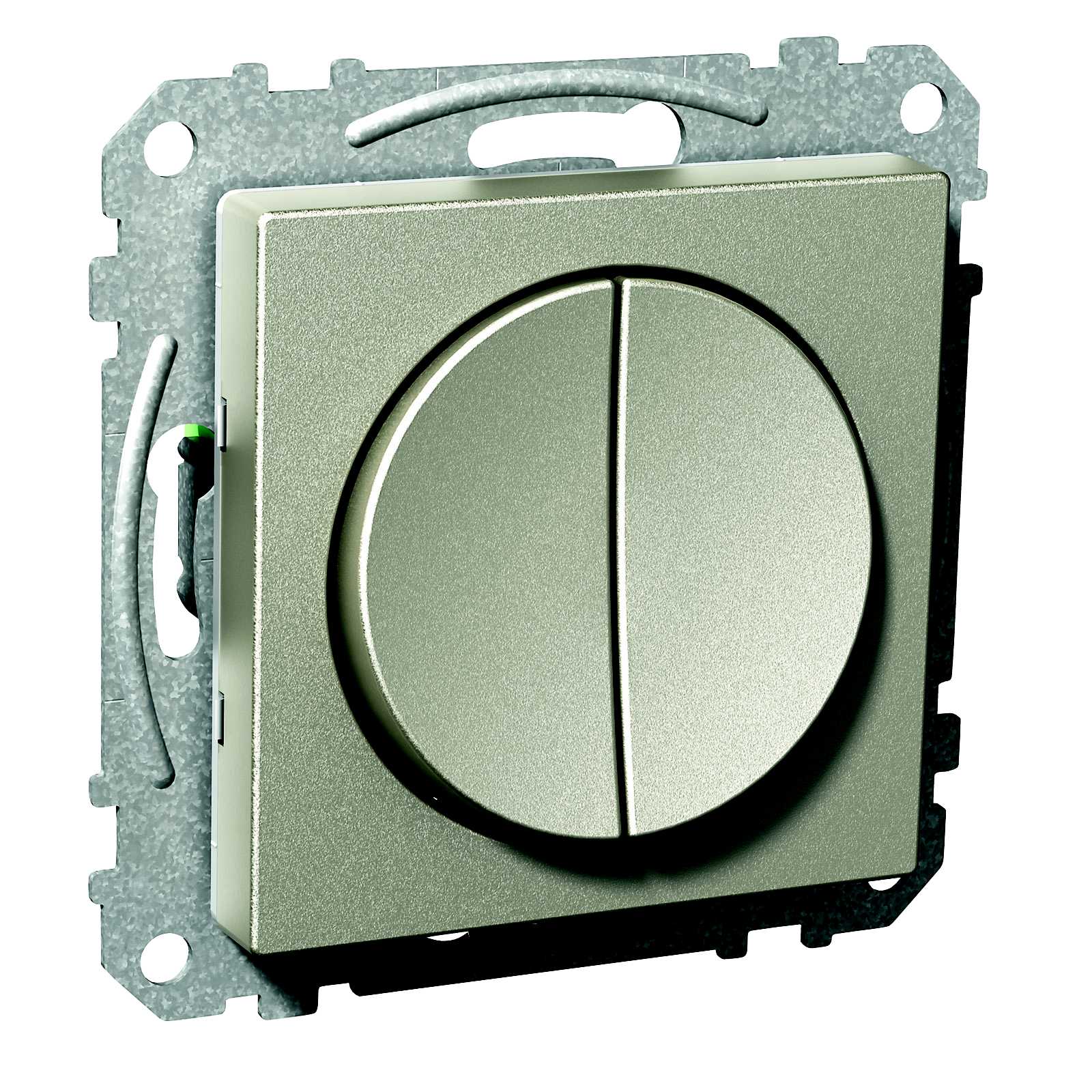 Schneider Electric - Exxact bryter rund 5 kronevender hurtigklemme metall