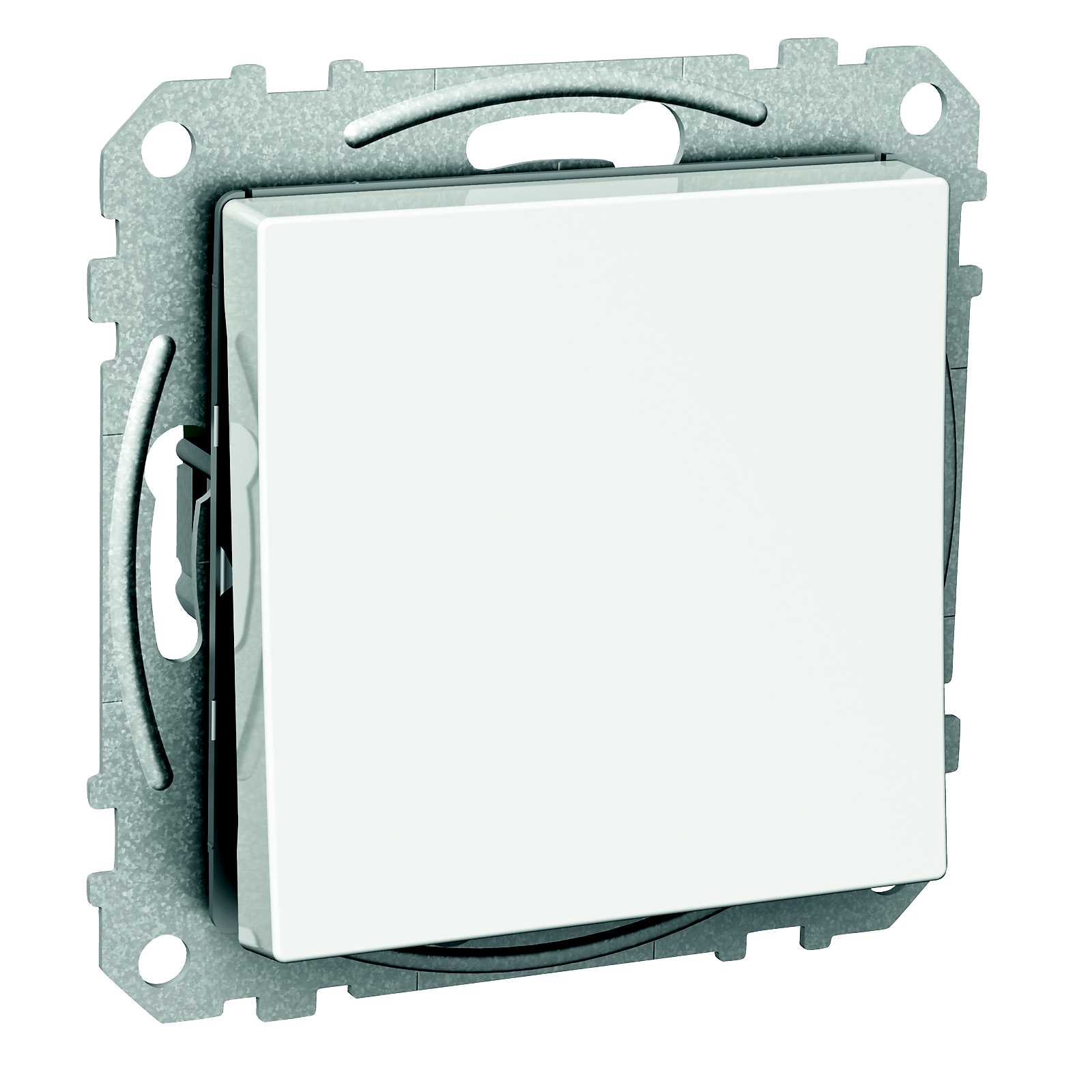Schneider Electric - Exxact bryter 6/2 endevender skruklemme hvit