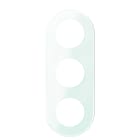 Schneider Electric - Renova - Trippel ramme - glass - Hvit