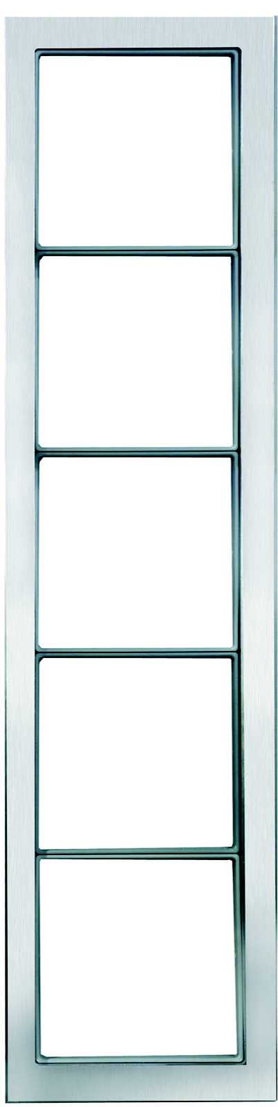 Schneider Electric - Artic Decor 5X ramme stål