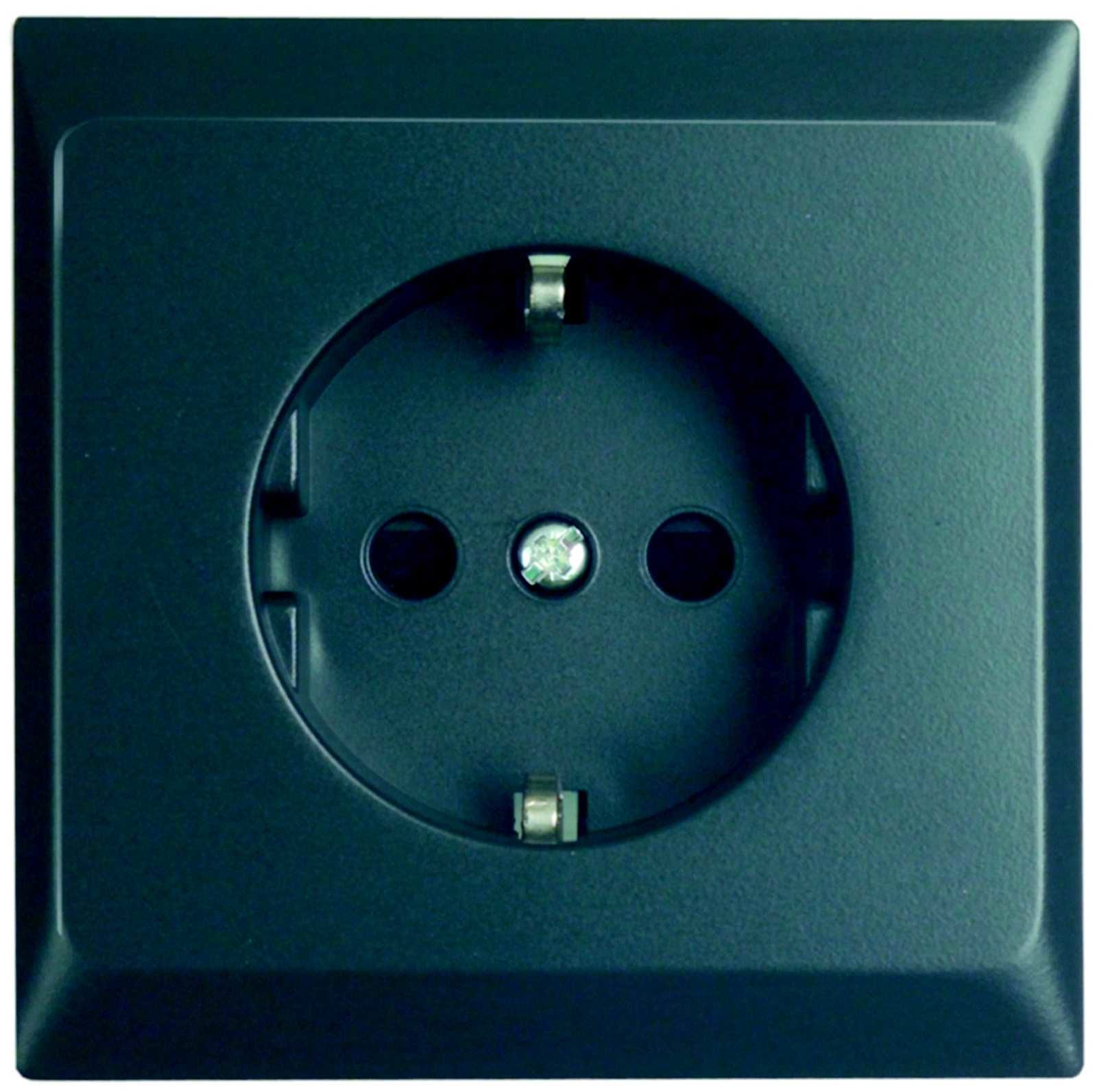 Schneider Electric - Artic Decor enkel Stikk m/j og