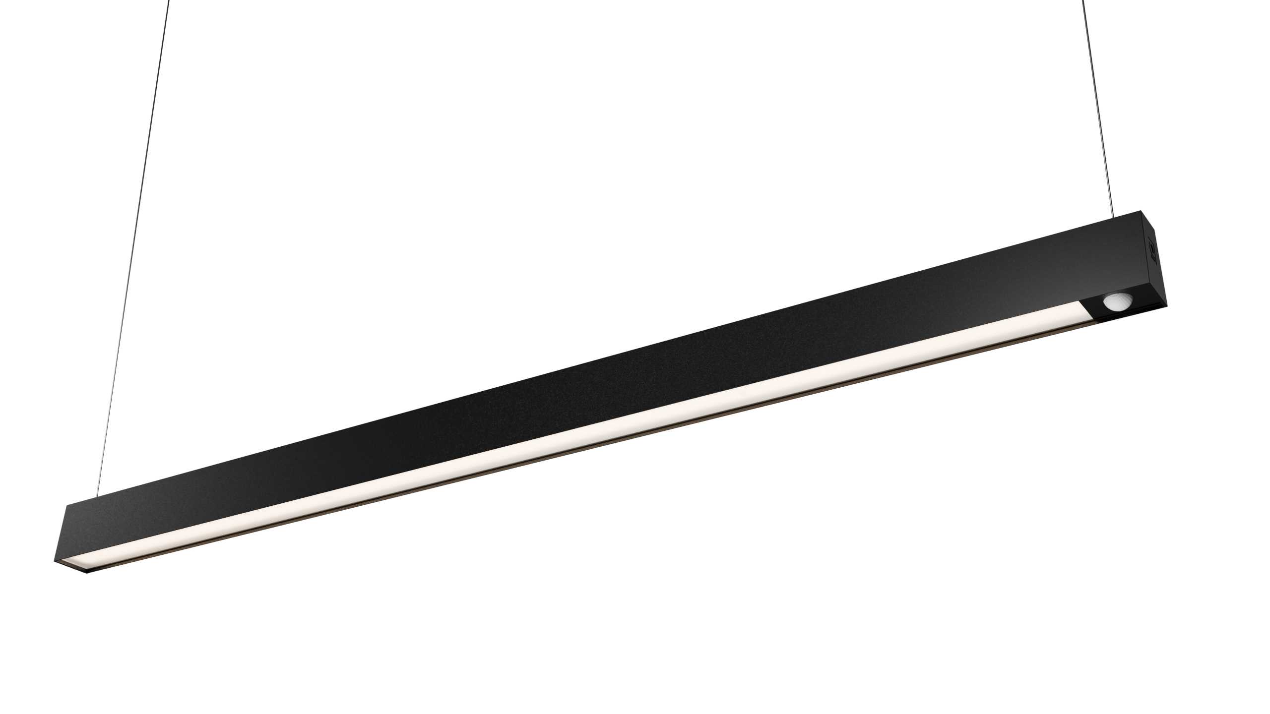 Q-Light - ISA LUMI PDI1200 VARIO 5500 830/840 50W SVART SEN PIR