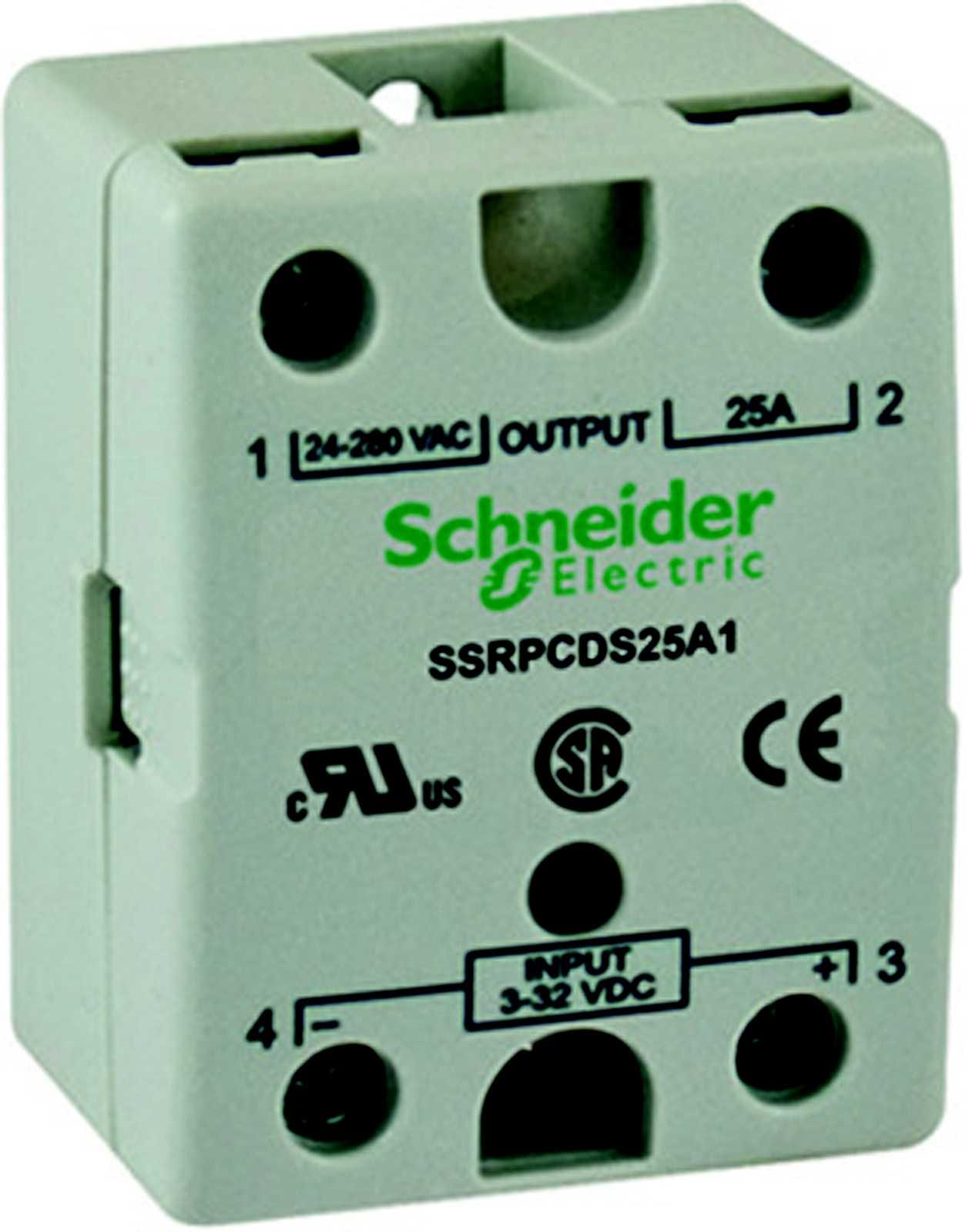 Schneider Electric - SSRPP8S10A1 SSR I90-280VAC U24-280VAC 10A,