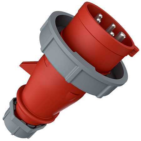 Mennekes - Plugg 32A 400V 5P 6H IP67 med legering