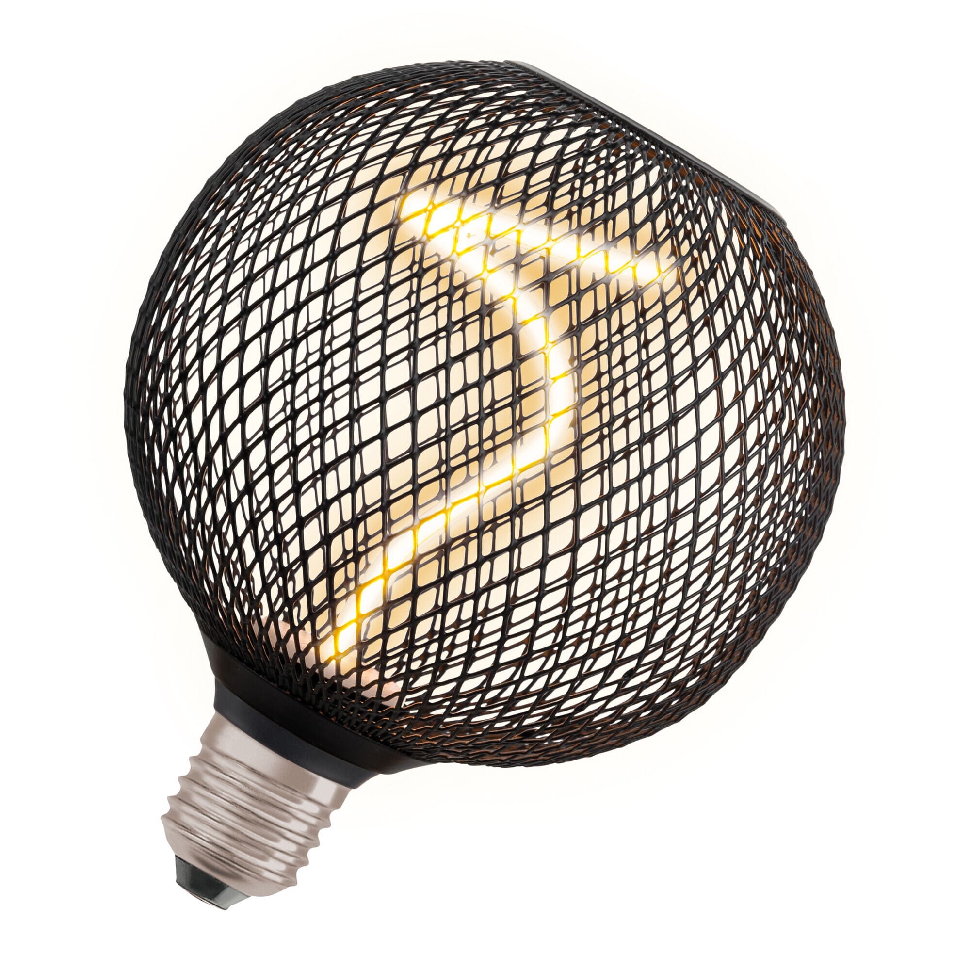 Ledvance - LED SPIRAL 14 3,5W 818 E27 DIM GLOBE SVART Ø125