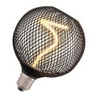 Ledvance - LED SPIRAL 14 3,5W 818 E27 DIM GLOBE SVART Ø125